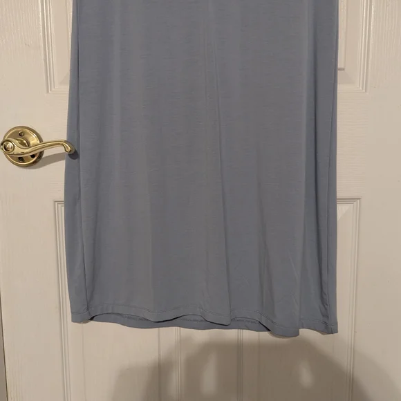 Free Fly Dress Women's Size Small Bamboo Flex Pocket Cays Blue Stretch Summer - Picture 3 of 11